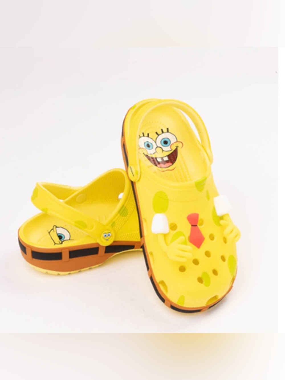 Men’s size 9 or Women’s size 11 SpongeBob X Crocs